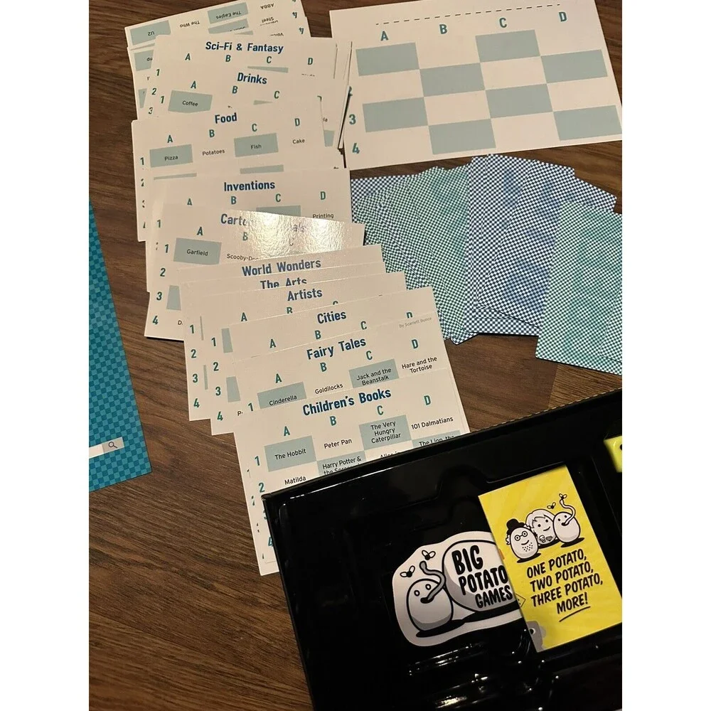 The Chameleon Game Social Party Word Card Game COMPLETE Big Potato